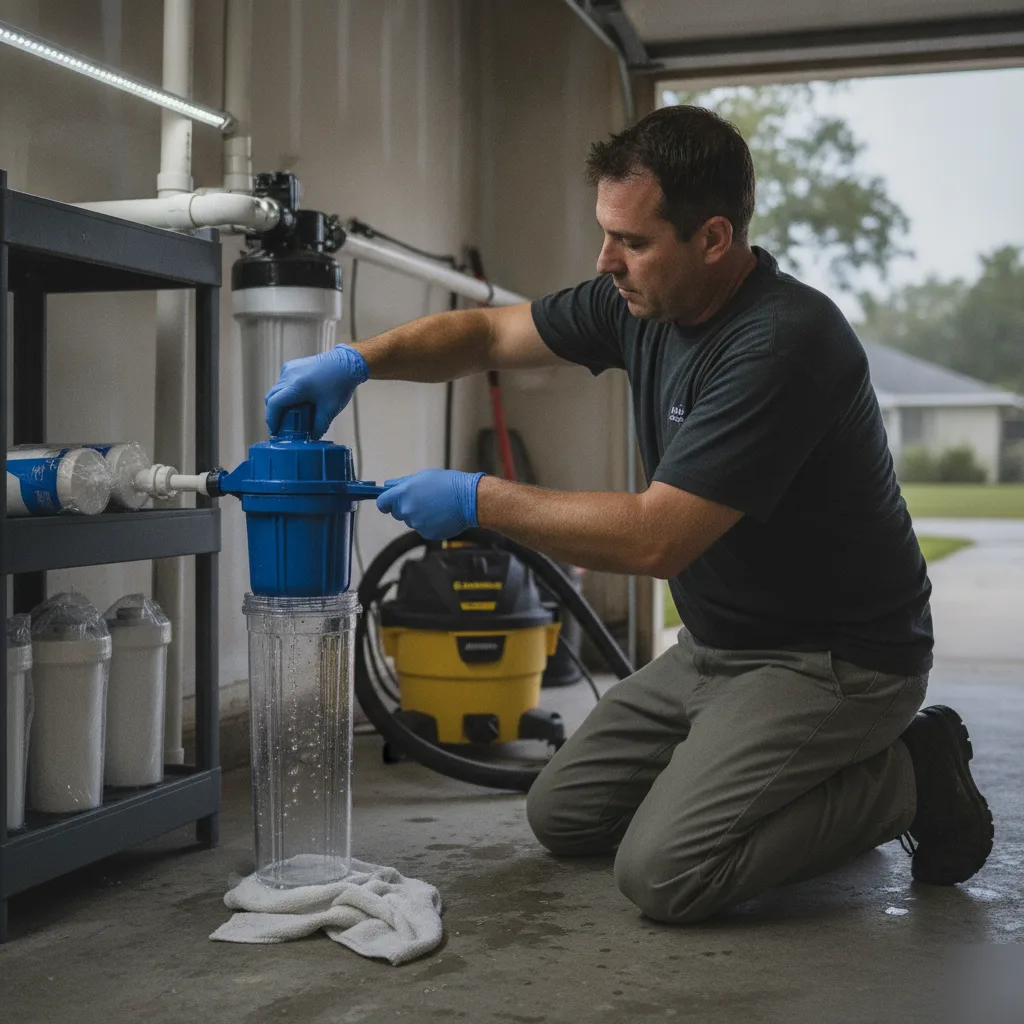 Well Water vs City Water Filter Replacement in Palm Coast FL