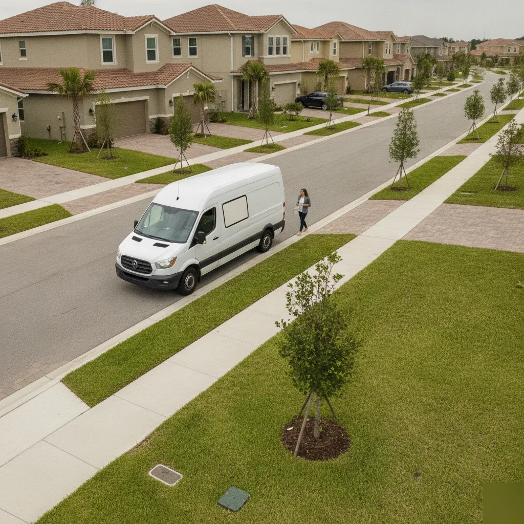 Getting to Ionex Water from Palm Coast City Center