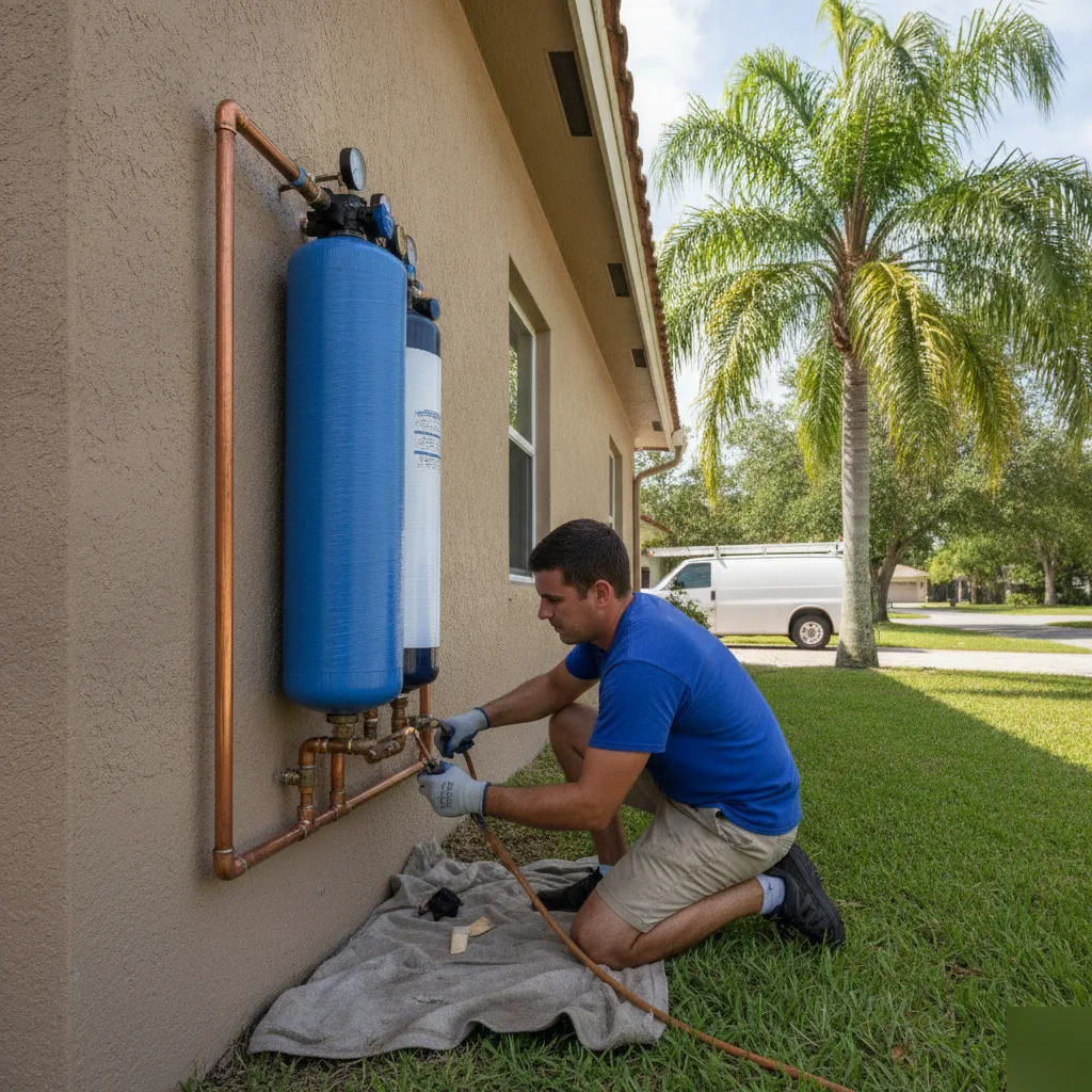 Homes Around Palm Coast City Hall and Their Water Needs